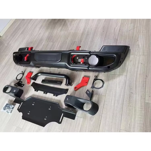 MusixiA coche todoterreno 4x4 accesorios para automóviles 10 ° aniversario parachoques delantero de aleación de aluminio de acero para <span class=keywords><strong>Jeep</strong></span> Wrangler JK JL JT - Product Image 5