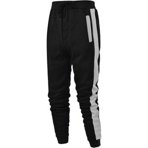 Survêtement surdimensionné pour hommes pour l'hiver pas cher prix respirant sweat à capuche manches longues imprimé uni noir joggers pour - Product Image 4