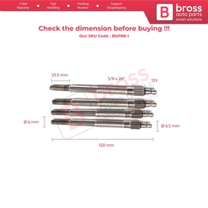 BGP68-1 4 bougies de préchauffage 12 volts pour 3304 3306 3T9561 - Product Image 5