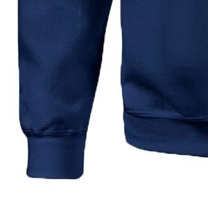 เสื้อสเวตเชิ้ตสีน้ำเงินฤดูหนาว - ออกแบบเองได้ตามต้องการ เสื้อพูลโอเวอร์แบบยูนิเซ็กซ์ ลวดลายฟอกสี ปักลาย 3 มิติ คุณภาพพรีเมียม สำหรับสวมใส่ลำลอง - Product Image 5