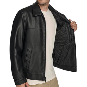 <b>Men's</b> Stylish Vintage High Quality Genuine Leather <b>Jacket</b> Best Popular Winter Design with <b>Long</b> Sleeves OEM Service - Product Image 6