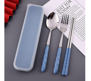 Juegos de cubiertos con logotipo personalizado, increíbles cuchillos con mango rojo martillado y cuchara, tenedor, juego de cubiertos pulidos plateados - Product Image 2