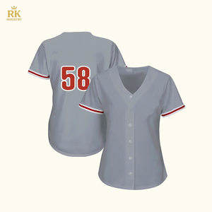 Camiseta de Béisbol Personalizada, Uniformes de Béisbol Sublimados para Equipos, Camiseta de Béisbol para Adultos - Product Image 1