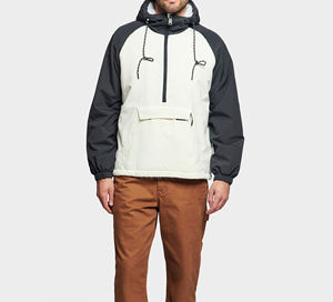 2025 veste coupe-vent imperméable unisexe veste d'extérieur d'hiver en gros personnalisée avec capuche coupe-vent hommes grande taille léger - Product Image 5