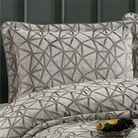 Ensemble de couvre-lit Guzide ELIZ 4 pièces en chenille 100% vison, tissé uni, lavable en machine, 300 fils au pouce carré, style minimaliste, taille King