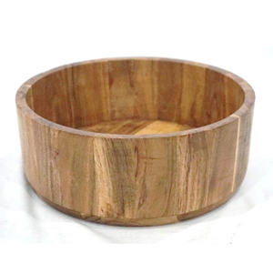 Acheter Bol en bois de service fabriqué à la main Émail Imprimé Vaisselle la plus vendue Plateau de saladier Taille personnalisée Fabriqué en Inde - Product Image 6