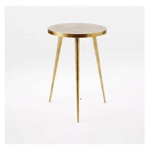 Mesa auxiliar clásica única de Metal de aluminio hecha a mano india de arte y artesanía para sala de estar, mesita de noche - Product Image 4