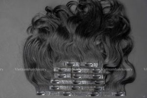 Extensions de cheveux naturels vierges Remy vietnamiens invisibles à bandes adhésives, couleur naturelle, prix de gros - Product Image 3