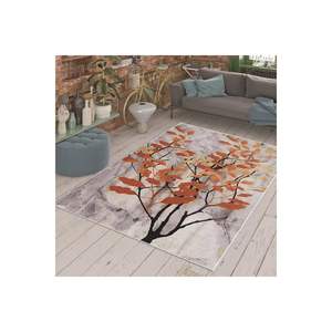 Ensemble de tapis imprimé numérique Tumbled Orange Leaf Tree - Product Image 3