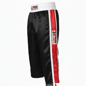 กางเกงคิกบ็อกซิ่งผ้าแคนวาสคุณภาพสูง ลุคสบายๆ ซักแบบซาติน สำหรับผู้ชาย เป็นมิตรกับสิ่งแวดล้อม ระบายอากาศได้ดี - Product Image 5