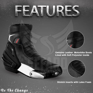 New Arrival <b>High</b> Quality Motorbike Shoes Hot Sale Motorbike Shoes OEM Service Motorbike Shoes - Product Image 2