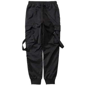 Pantalones de hombre de fabricantes personalizados lavado deporte al aire libre de carga senderismo Jogger pantalones ligeros Jogging pantalones con bolsillos con cremallera - Product Image 3