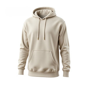 Sudaderas con capucha de peso pesado esencial para hombre Sudaderas con capucha Mezcla de algodón básica lavada personalizada Sudaderas con capucha de manga regular de talla grande - Product Image 3