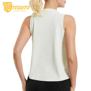 Femme Workout Wear Sport Yoga Tank Top pour Gym Débardeurs imprimés personnalisés de haute qualité pour les femmes Thick Strap Gym Débardeurs pour femmes - Product Image 4