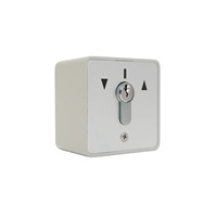 Sélecteur de clé en acier durable de conception moderne pour les serrures centrales extérieures de moteur de volet roulant avec l'installation facile de vis