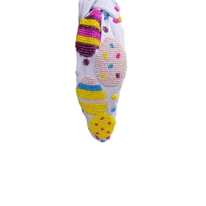 Bandeaux pour cheveux de style turban pour femmes, élégants, faits à la main en Inde, en velours, bandeaux tendance en velours pour femmes - Product Image 1