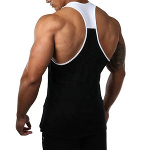 Venta al por mayor 2025 personalizable ajustado gimnasio camiseta sin mangas hombres secado rápido poliéster compresión entrenamiento superior Alta Calidad Servicio OEM - Product Image 4