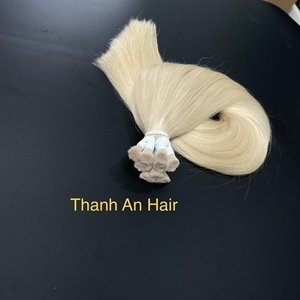 Top 4 des meilleures ventes 100% extensions de cheveux vietnamiens vierges naturels en vrac style de vague non traité avec dentelle HD - Product Image 3
