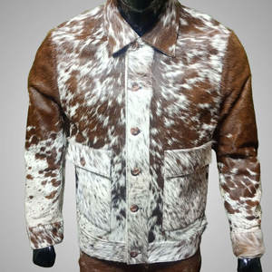 2025 article frais imperméable hommes veste en cuir couleur unie concevoir votre propre veste en cuir pour hommes - Product Image 1