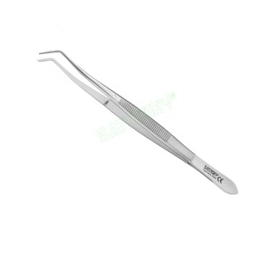 PINZAS DENTALES FLAGG PUNTAS SERRADAS 16CM Instrumentos de Acero Inoxidable Fabricados con AISI 420 - Product Image 4