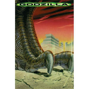 For Godzilla Simple Style Digital Printing Postcard for Valentin - Product Image 1
