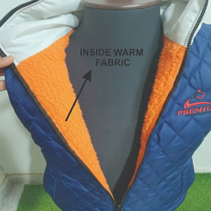 Veste personnalisée avec logo d'usine, veste pour homme, veste sans manches, doudoune, haut d'hiver - Product Image 5