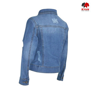 Vestes en jean personnalisées Ryan Pro Gear pour femmes, vêtements décontractés, tissu respirant avec logo personnalisé - Product Image 4