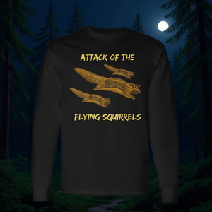 Camiseta de manga larga con diseño de animales de Attack Of The Flying Squirrels - Product Image 3