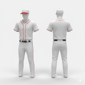 Uniforme de baseball par sublimation, sur mesure, en maille polyester, séchage rapide, édition professionnelle pour équipe - Product Image 4