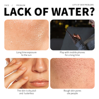 Masque facial portable purifiant et hydratant à l'argile de concombre pour le contrôle du sébum, traitement de l'acné et élimination des points noirs – Format voyage