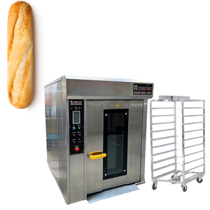 Easy to Operate Built-In Ovens 700Kg Weight <b>8</b>-Trays Rotary Oven With Altuntop Trolley Bread Baking Oven Kien an Manufacturer - Product Image 1