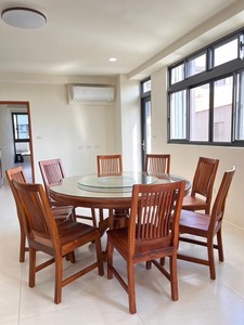 เก้าอี้ไม้สักทันสมัยทันสมัยทันสมัยทันสมัยทันสมัยสำหรับรับประทานอาหารและร้านอาหารเฟอร์นิเจอร์ลานกลางแจ้ง - Product Image 5