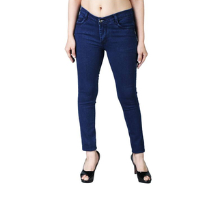 Pantalones vaqueros ajustados de mezclilla para mujer de nuevo diseño profesional, ropa informal de invierno, pantalones vaqueros para mujer - Product Image 6