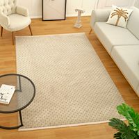 Tapis Goldenmoon tendance, tapis floral oriental, fabriqué à la machine, tissu chenille, rembourré, antidérapant, résistant aux taches, réversible, plat