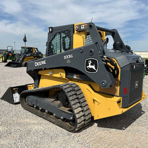 Tout nouveau Johnn Deerre 333G Skid Steer démarrage à froid, pré-nettoyeur et seau 84 pouces 2 vitesses Ride Control auto-nivelant - Product Image 4