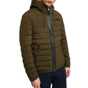 Veste matelassée pliable avec rangement facile et construction légère Veste d'hiver matelassée tout usage avec noyau intérieur chaud - Product Image 4