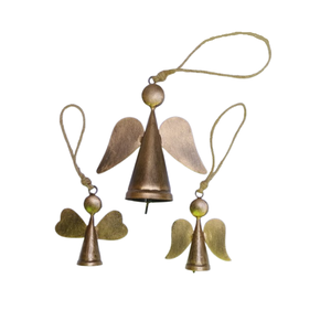 Cloche à vache en laiton de style vintage pour décoration extérieure, offrant un look champêtre et un son de sonnerie agréable - Product Image 6