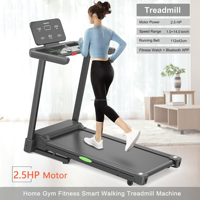 Tapis de course électrique pliable intelligent avec écran LED, modèle 2026, en promotion en ligne