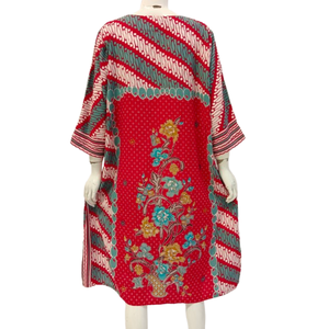 Robe décontractée de haute qualité en gros pour maman manches longues au genou confortable pour un usage quotidien - Product Image 3