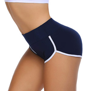 ¡Novedad de 2021! Pantalones cortos de Yoga de cintura alta para mujer, transpirables, lavados, ropa de gimnasio Sexy personalizada, moda de verano, pantalones cortos calientes de alta calidad - Product Image 2