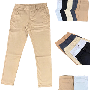 Pantalon chino kaki pour hommes Pantalon chino pour hommes Pantalon chino slim pour hommes - Product Image 1