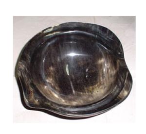 ชุดชามเสิร์ฟลายตารางทำจากเขาสัตว์ธรรมชาติ พร้อมชุดส้อม ขนาด 6 นิ้ว ดีไซน์ทันสมัย ขายดีจากโรงงานโดยตรง - Product Image 1