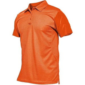 men light <b>orange</b> price high grade bestselling organic cotton <b>polo</b> shirt Wholesale Short Sleeve Men golf <b>polo</b> Shirt - Product Image 5