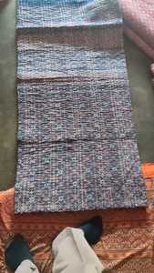 Custom Made Traditional Ajrakh Kantha <b>Quilt</b> <b>Double</b>-Layer Cotton Bedcover Hand-Done Running Stitch 7-Piece All-Season Use - Product Image 4