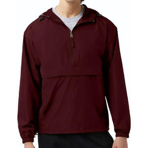 Vestes à glissière quart pour hommes avec logo personnalisé Broderie de marque privée et options d'étiquettes pour marques de mode ou équipes sportives - Product Image 5