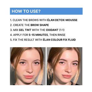 ELAN Professional Line BROW GEL TINT Blond Froid 20 ml - Product Image 2