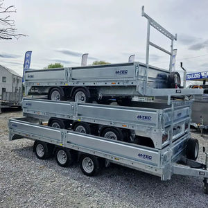 100% financiación disponible de Mtec 16x66 Tri axle dropsides remolque 3,5 Ton bruto - Product Image 1