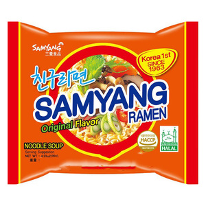 Para Samyang sabor extra picante ramen instantáneo 5 paquete 600g procesamiento frito a granel - Product Image 2