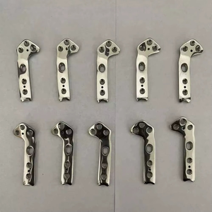 Placas de Bloqueo Ortopédicas Veterinarias TPLO de 35mm, Longitud 60, Derecha e Izquierda, Implantes de Acero Inoxidable, Juego de 10 Piezas Reutilizables para Perros - Product Image 1