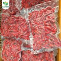 Vente en gros PHU-2024 de légumes surgelés piment frais IQF piment rouge congelé/piment congelé du Viet Nam